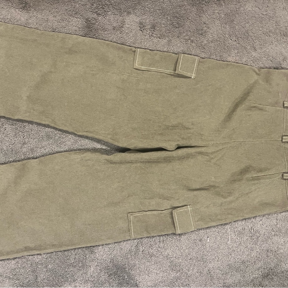 iZ BYER Girls Olive Corduroy Cargo Pants Girls 16 - Picture 8 of 11
